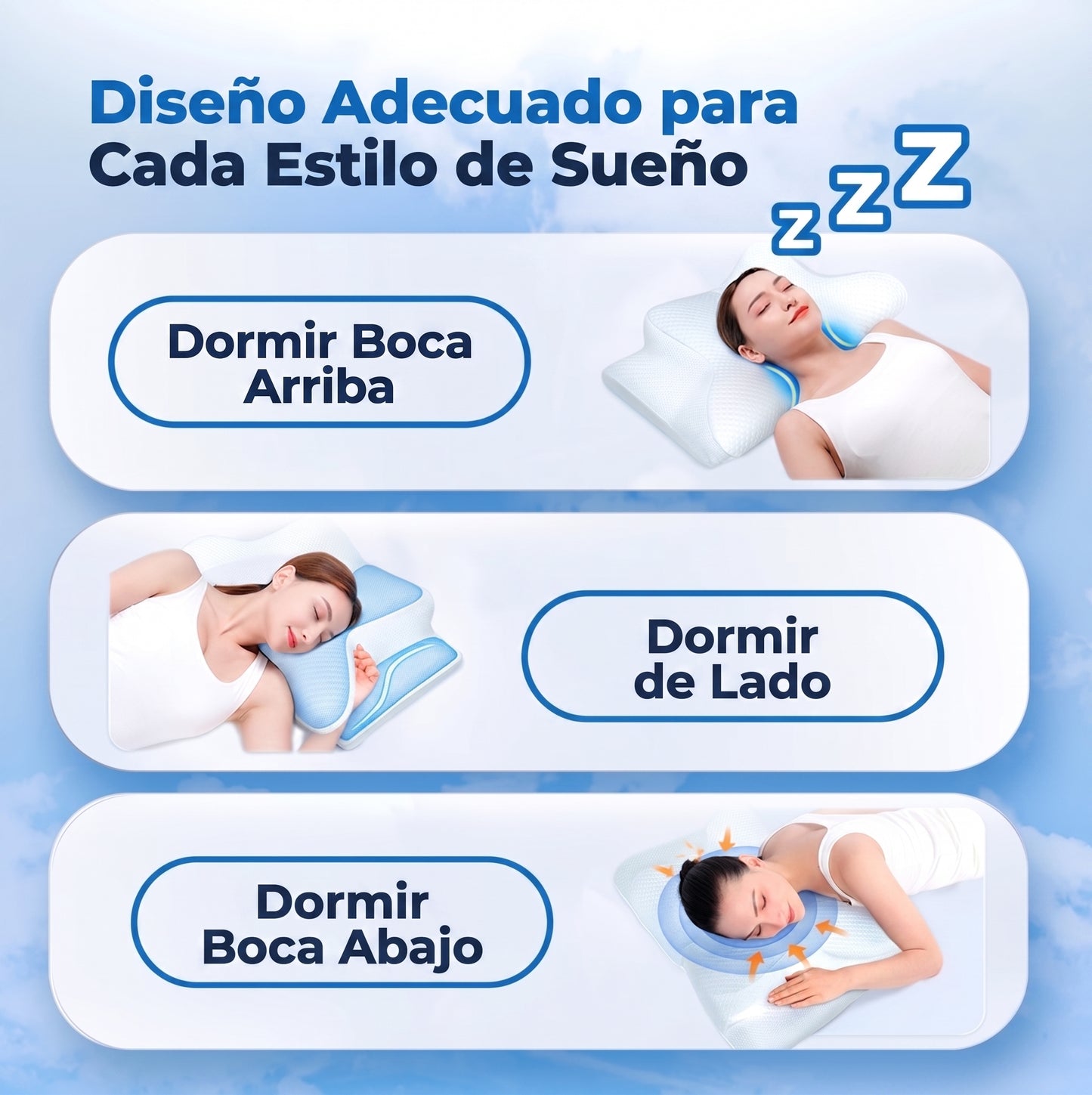 Almohada Cervical Ortopédica - MedVita™